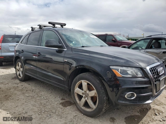 2011 Audi Q5 3.2L Premium Plus with VIN WA1DKAFPXBA019166, listed as a Copart auction lot 48590805 with 0 mi miles and Clean Title. Bid and sale history available at carsss.com. Image 4.