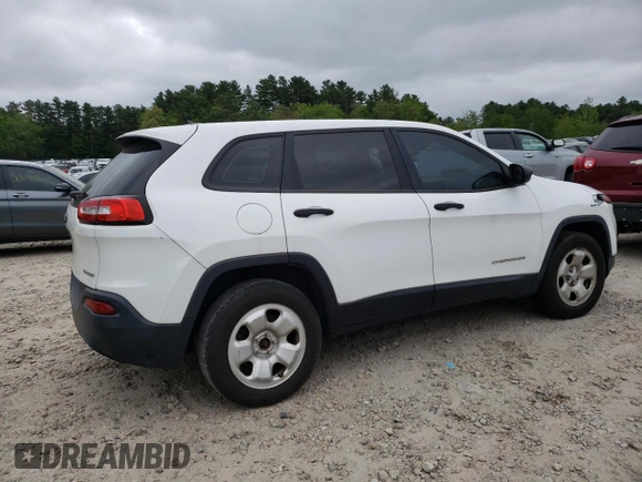 2015 Jeep Cherokee Sport z VIN 1C4PJMAB7FW622216, wystawiony jako Copart lot #57939965 z przebiegiem 179 349 mil mil oraz Czysty tytuł • Clean title. Historia ofert i sprzedaży dostępna na DreamBid. Obrazek 3.