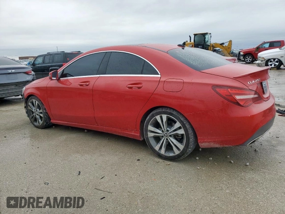 2019 Mercedes-Benz CLA 250 with VIN WDDSJ4EB5KN768009, listed as a Copart auction lot 51668805 with 87,095 mi miles and Salvage Title. Bid and sale history available at DreamBid. Image 2.
