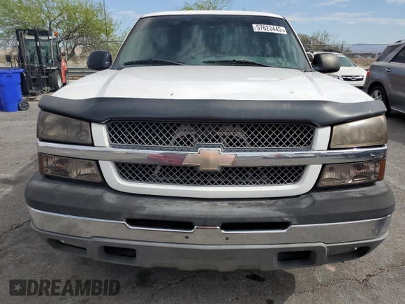 2005 Chevrolet Silverado 1500 LS z VIN 2GCEC13T751337303, wystawiony jako Copart lot #57623445 z przebiegiem 160 013 mil mil oraz Czysty tytuł • Clean title. Historia ofert i sprzedaży dostępna na DreamBid. Obrazek 5.