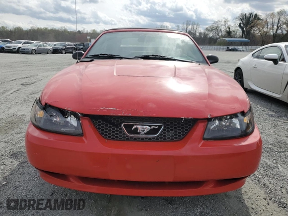2004 Ford Mustang Deluxe with VIN 1FAFP44644F227356, listed as a Copart auction lot 50237355 with 106,119 mi miles and Salvage title. Bid and sale history available at DreamBid. Image 5.