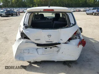 2010 Nissan Versa 1.8 SL with VIN 3N1BC1CP9AL374760, listed as a Copart auction lot 50710035 with 191,517 mi miles and Salvage Title. Bid and sale history available at carsss.com. Image 6.