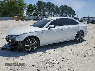 2017 Audi A4 Premium Plus with VIN WAUENAF4XHN019450, listed as a Copart auction lot 54075455 with 150,656 mi miles and Clean Title. Bid and sale history available at carsss.com. Image 1.