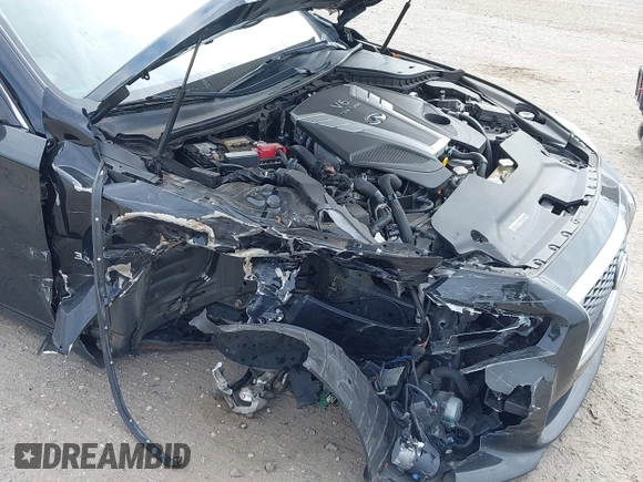2016 Infiniti Q50 Premium with VIN JN1EV7AR2GM341628, listed as a IAAI auction lot 41898412 with 63,543 mi miles and . Bid and sale history available at DreamBid. Image 6.