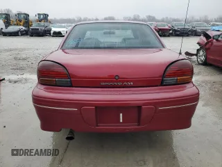 1997 Pontiac Grand Am SE with VIN 1G2NE52T4VC747929, listed as a Copart auction lot 43959975 with 142,673 mi miles and Salvage Title. Bid and sale history available at carsss.com. Image 6.