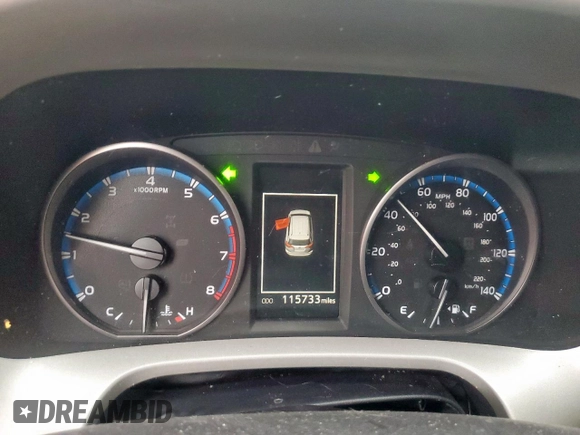 2018 Toyota RAV4 LE with VIN 2T3BFREV1JW817149, listed as a Copart auction lot 63532925 with 115,733 mi miles and Salvage title. Bid and sale history available at DreamBid. Image 9.