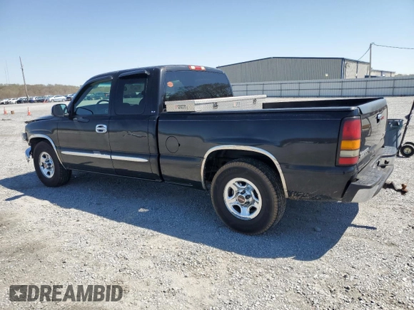 2004 GMC Sierra 1500 SLE with VIN 2GTEC19VX41275970, listed as a Copart auction lot 50577575 with 178,442 mi miles and Salvage Title. Bid and sale history available at DreamBid. Image 2.
