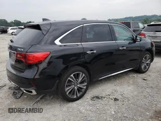 2019 Acura MDX Technology with VIN 5J8YD3H50KL011673, listed as a Copart auction lot 60538285 with 33,677 mi miles and Salvage title. Bid and sale history available at DreamBid. Image 3.