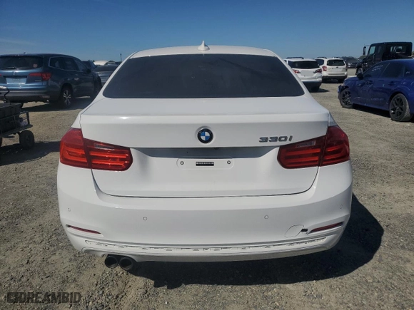 2017 BMW 3 Series 330i with VIN WBA8B9G56HNU09148, listed as a Copart auction lot 50756435 with 51,385 mi miles and Clean Title. Bid and sale history available at carsss.com. Image 6.