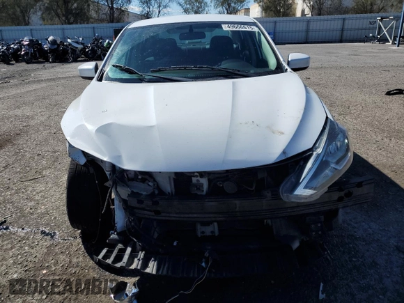 2018 Nissan Sentra S with VIN 3N1AB7APXJY258796, listed as a Copart auction lot 49666615 with 107,465 mi miles and Salvage Title. Bid and sale history available at DreamBid. Image 5.