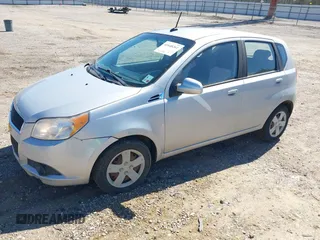 2009 Chevrolet Aveo 1LT with VIN KL1TD66E19B651119, listed as a IAAI auction lot 41648261 with 132,456 mi miles and . Bid and sale history available at DreamBid. Image 2.