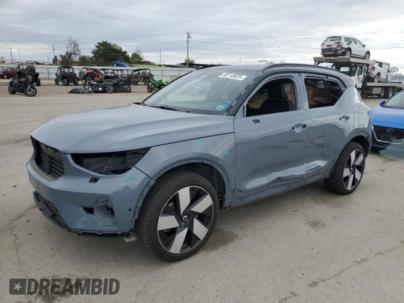 2023 Volvo XC40 Ultimate с VIN YV4ED3UM8P2961627, выставлен на аукционе Copart как лот 55118625 с пробегом 17 059 миль миль и Списание • Salvage title. История ставок и продаж доступна на DreamBid. Изображение 1.
