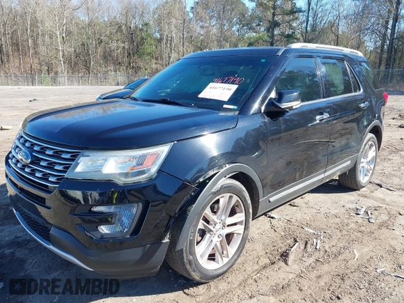 2016 Ford Explorer Limited with VIN 1FM5K7F89GGA17043, listed as a IAAI auction lot 41677190 with 142,030 mi miles and . Bid and sale history available at DreamBid. Image 17.