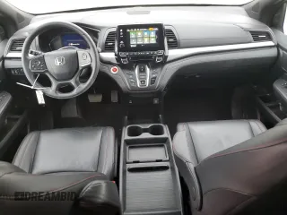 2023 Honda Odyssey Sport with VIN 5FNRL6H71PB042806, listed as a Copart auction lot 81768594 with Not Provided miles and Salvage Title. Bid and sale history available at carsss.com. Image 8.