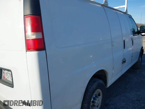 2013 Chevrolet Express Cargo with VIN 1GCZGTBG9D1109295, listed as a IAAI auction lot 41379334 with 91,422 mi miles and . Bid and sale history available at DreamBid. Image 4.