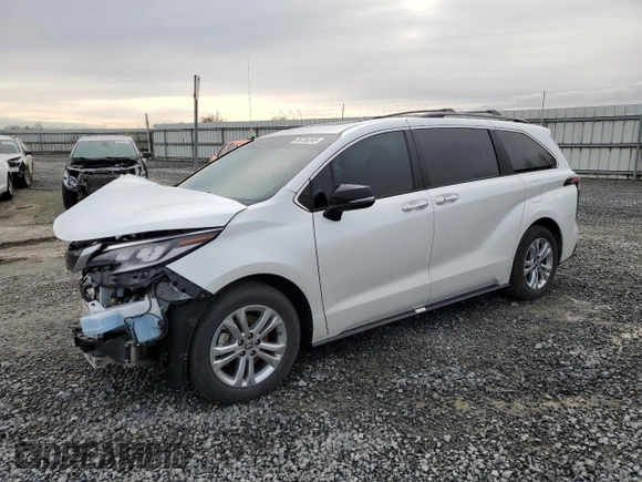 2023 Toyota Sienna XSE 25th Anniversary z VIN 5TDCSKFCXPS083271, wystawiony jako Copart lot #88786265 z przebiegiem 39 867 mil mil oraz Czysty tytuł • Clean title. Historia ofert i sprzedaży dostępna na DreamBid. Obrazek 1.