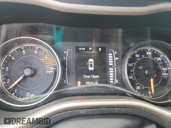 2016 Jeep Cherokee Latitude with VIN 1C4PJLCS9GW137505, listed as a Copart auction lot 62569105 with 135,101 mi miles and Clean title. Bid and sale history available at DreamBid. Image 9.