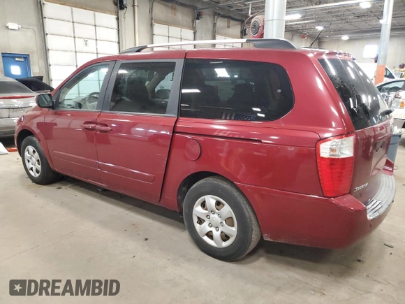 2010 Kia Sedona LX with VIN KNDMG4C31A6335308, listed as a Copart auction lot 50356855 with 191,961 mi miles and Clean Title. Bid and sale history available at carsss.com. Image 2.