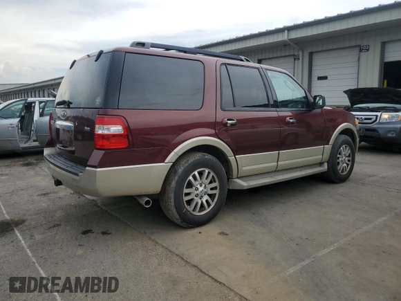 2010 Ford Expedition Eddie Bauer with VIN 1FMJU1H5XAEB72924, listed as a Copart auction lot 62545325 with 164,014 mi miles and Salvage title. Bid and sale history available at DreamBid. Image 3.