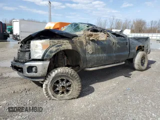 2015 Ford Super Duty F-250 SRW Lariat with VIN 1FT7W2BT4FEB31864, listed as a Copart auction lot 51575905 with 0 mi miles and Salvage Title. Bid and sale history available at carsss.com. Image 2.