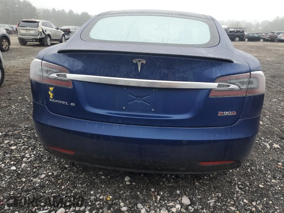 2016 Tesla Model S 90D with VIN 5YJSA1E48GF153079, listed as a Copart auction lot 74176874 with Not Provided miles and Salvage Title. Bid and sale history available at DreamBid. Image 6.