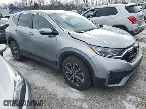 2020 Honda CR-V EX with VIN 5J6RW2H53LL030446, listed as a Copart auction lot 47851915 with 41,545 mi miles and Salvage Title. Bid and sale history available at DreamBid. Image 4.