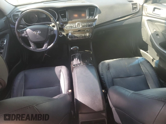 2015 Kia Cadenza Premium with VIN KNALN4D73F5195534, listed as a Copart auction lot 75629754 with 79,927 mi miles and Non Repairable. Bid and sale history available at carsss.com. Image 8.