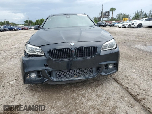 2016 BMW 5 Series 550i with VIN WBAKN9C50GD962143, listed as a Copart auction lot 59698315 with 108,016 mi miles and Clean title. Bid and sale history available at DreamBid. Image 5.