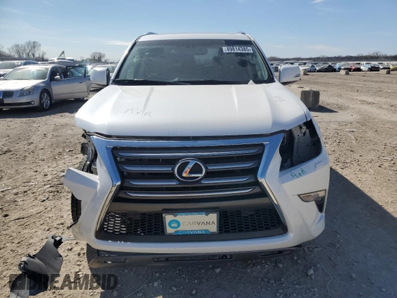 2017 Lexus GX with VIN JTJBM7FX6H5166965, listed as a Copart auction lot 49814385 with 78,739 mi miles and Salvage Title. Bid and sale history available at carsss.com. Image 5.
