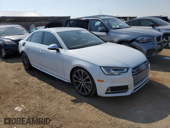 2018 Audi S4 Premium Plus with VIN WAUB4AF45JA201009, listed as a Copart auction lot 65605514 with 69,900 mi miles and Salvage Title. Bid and sale history available at carsss.com. Image 4.