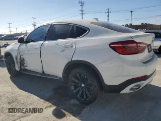2017 BMW X6 sDrive35i with VIN 5UXKU0C50H0F99774, listed as a Copart auction lot 79570354 with 56,086 mi miles and Salvage Title. Bid and sale history available at carsss.com. Image 2.