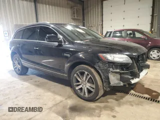 2014 Audi Q7 3.0T Premium Plus with VIN WA1LGAFE5ED015556, listed as a Copart auction lot 47432305 with 110,175 mi miles and Salvage Title. Bid and sale history available at carsss.com. Image 4.