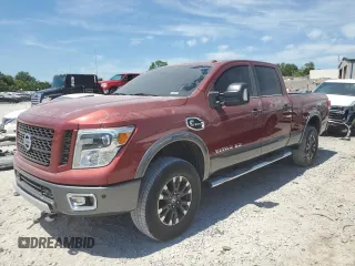 2017 Nissan Titan XD SV with VIN 1N6BA1F48HN516706, listed as a Copart auction lot 60725904 with 151,097 mi miles and Clean Title. Bid and sale history available at carsss.com. Image 1.