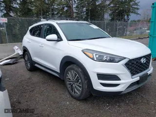 2020 Hyundai Tucson SEL with VIN KM8J3CAL1LU095182, listed as a IAAI auction lot 41851648 with 25,208 mi miles. Bid and sale history available at carsss.com. Image 1.