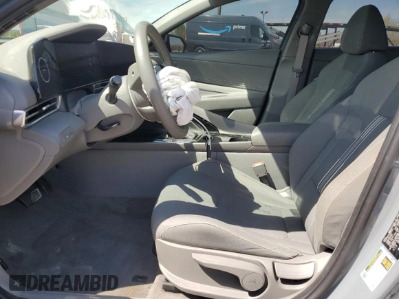 2023 Hyundai Elantra SEL с VIN KMHLS4AG5PU417753, выставлен на аукционе Copart как лот 53434915 с пробегом 15 147 миль миль и Списание • Salvage title. История ставок и продаж доступна на DreamBid. Изображение 7.