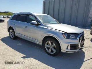 2020 Audi Q7 Premium with VIN WA1AJAF70LD009140, listed as a Copart auction lot 50980484 with 61,544 mi miles. Bid and sale history available at carsss.com. Image 4.