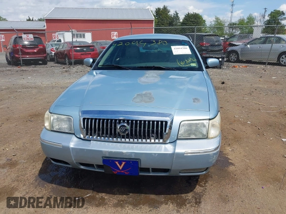 2008 Mercury Grand Marquis LS with VIN 2MEFM75V58X618292, listed as a IAAI auction lot 42094380 with 175,373 mi miles and . Bid and sale history available at DreamBid. Image 12.