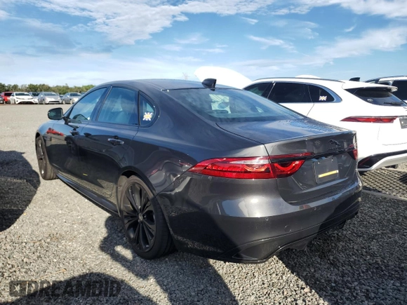 2024 Jaguar XF R-Dynamic SE with VIN SAJBL4GX8RCY95986, listed as a Copart auction lot 74112314 with 0 mi miles and Salvage Title. Bid and sale history available at carsss.com. Image 2.