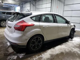 2014 Ford Focus SE with VIN 1FADP3K24EL125303, listed as a Copart auction lot 43498485 with 107,665 mi miles and Non Repairable. Bid and sale history available at carsss.com. Image 3.