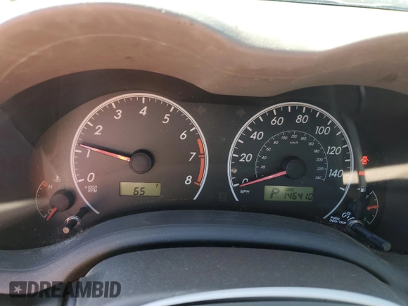 2010 Toyota Corolla with VIN 2T1BU4EE0AC339485, listed as a Copart auction lot 49982025 with 146,410 mi miles and Non repairable. Bid and sale history available at DreamBid. Image 9.