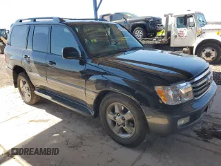 2006 Toyota Land Cruiser with VIN JTEHT05J262098694, listed as a Copart auction lot 49923375 with 174,779 mi miles and Salvage Title. Bid and sale history available at carsss.com. Image 4.