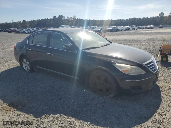 2010 Hyundai Genesis with VIN KMHGC4DFXAU107087, listed as a Copart auction lot 78236034 with 214,147 mi miles and Salvage Title. Bid and sale history available at carsss.com. Image 4.