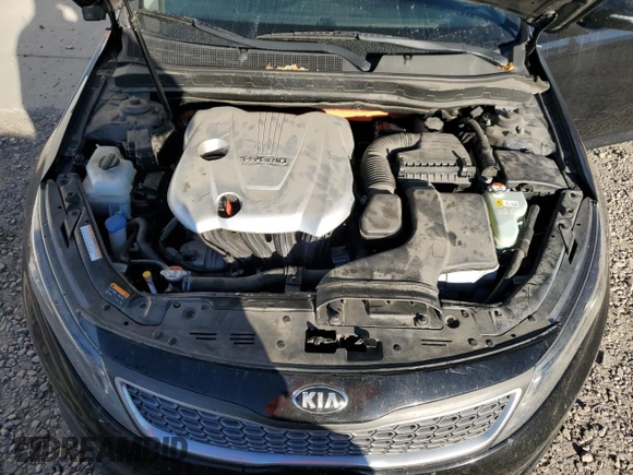2016 Kia Optima Hybrid EX with VIN KNAGN4AD5G5093116, listed as a Copart auction lot 79838274 with 96,141 mi miles and Salvage Title. Bid and sale history available at carsss.com. Image 11.