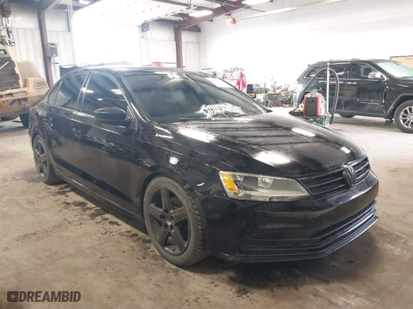 2016 Volkswagen Jetta Sedan 1.4T S with VIN 3VW267AJ2GM302613, listed as a IAAI auction lot 41680493 with 96,658 mi miles. Bid and sale history available at carsss.com. Image 1.
