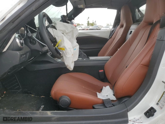 2023 Mazda MX-5 Miata RF Grand Touring with VIN JM1NDAM76P0561241, listed as a Copart auction lot 84011274 with 3,180 mi miles and Salvage Title. Bid and sale history available at carsss.com. Image 7.