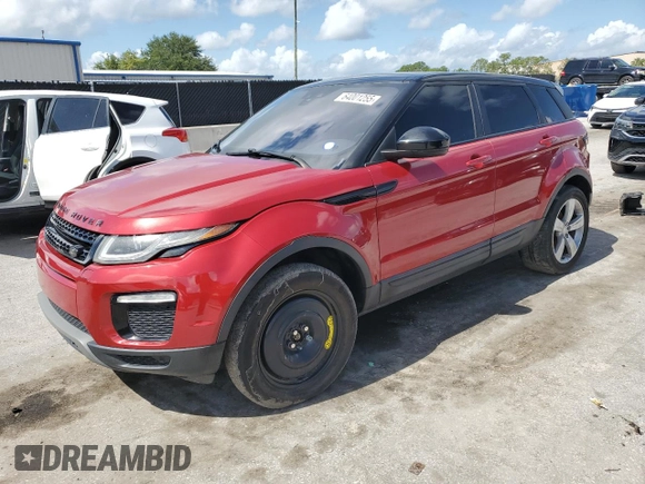 2016 Land Rover Range Rover Evoque SE with VIN SALVP2BG0GH156857, listed as a Copart auction lot 64001255 with Not provided miles and Salvage title. Bid and sale history available at DreamBid. Image 1.