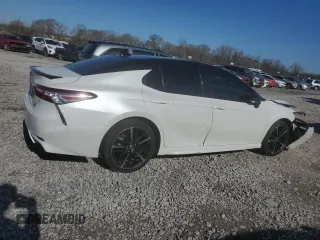 2020 Toyota Camry XSE with VIN 4T1K61AK8LU372739, listed as a Copart auction lot 48635135 with 75,788 mi miles and Salvage Title. Bid and sale history available at DreamBid. Image 3.