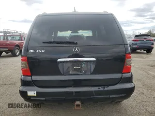 2005 Mercedes-Benz M 350 with VIN 4JGAB57E95A556723, listed as a Copart auction lot 52584115 with 232,283 mi miles and Salvage title. Bid and sale history available at DreamBid. Image 6.