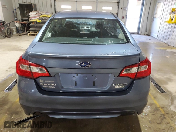 2017 Subaru Legacy with VIN 4S3BNAB61H3053916, listed as a Copart auction lot 50228755 with 122,946 mi miles and Salvage Title. Bid and sale history available at carsss.com. Image 6.