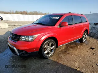 2015 Dodge Journey Crossroad z VIN 3C4PDCGG1FT631150, wystawiony jako Copart lot #51498485 z przebiegiem 162 597 mil mil oraz Nie do naprawy • Non repairable. Historia ofert i sprzedaży dostępna na DreamBid. Obrazek 1.
